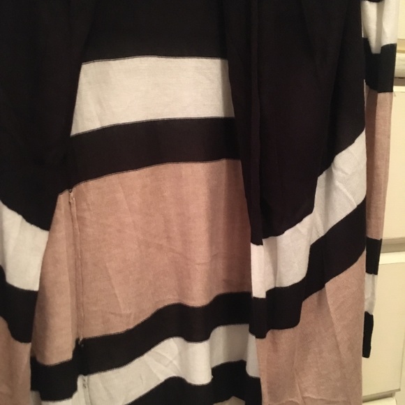 INC Striped Cardigan - Picture 3 of 4